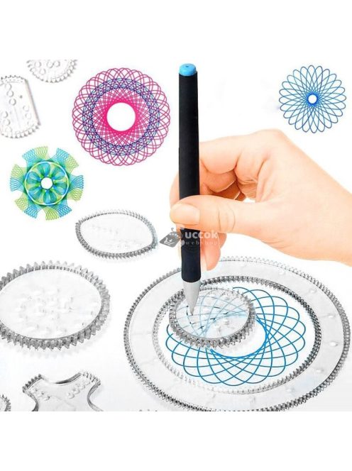 Geometriai rajz játék készlet gyerekeknek (20 részes)