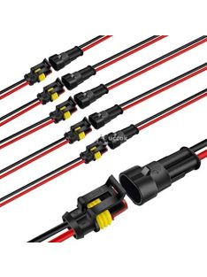   Vízálló Elektromos Csatlakozó Készlet (352 db -os) - Ideális Kültéri és Nedves Környezetekhez