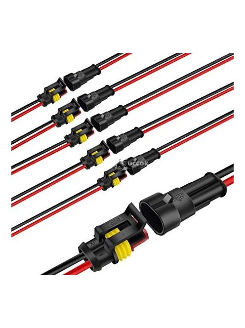 Vízálló Elektromos Csatlakozó Készlet (352 db -os) - Ideális Kültéri és Nedves Környezetekhez