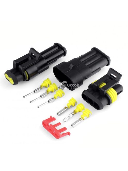 Vízálló Elektromos Csatlakozó Készlet (352 db -os) - Ideális Kültéri és Nedves Környezetekhez