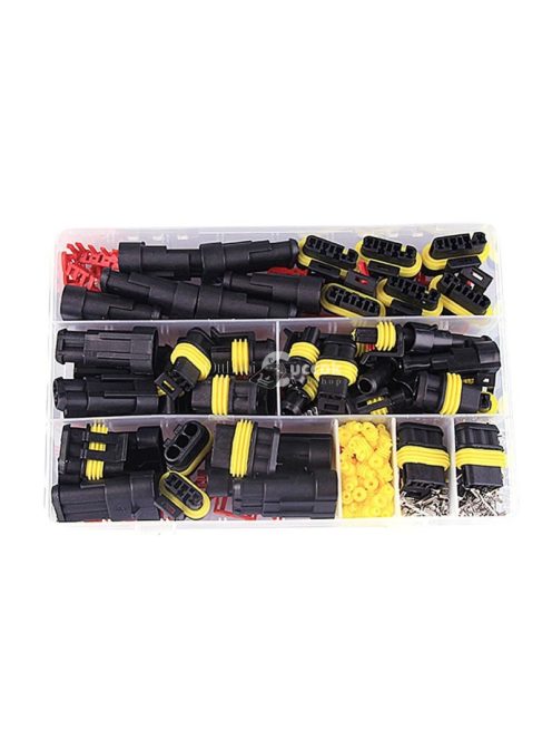 Vízálló Elektromos Csatlakozó Készlet (352 db -os) - Ideális Kültéri és Nedves Környezetekhez