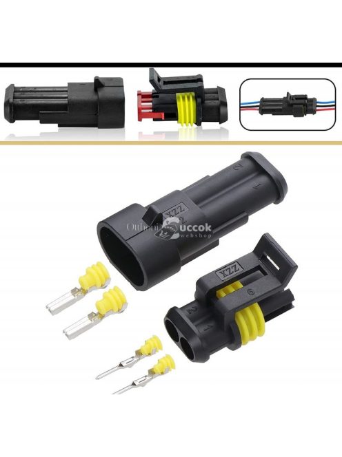Vízálló Elektromos Csatlakozó Készlet (352 db -os) - Ideális Kültéri és Nedves Környezetekhez
