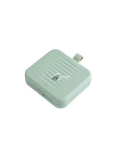   Hordozható Varrókészlet Kék Színben - Alapvető Varrási Kellékekkel és Tartozékokkal