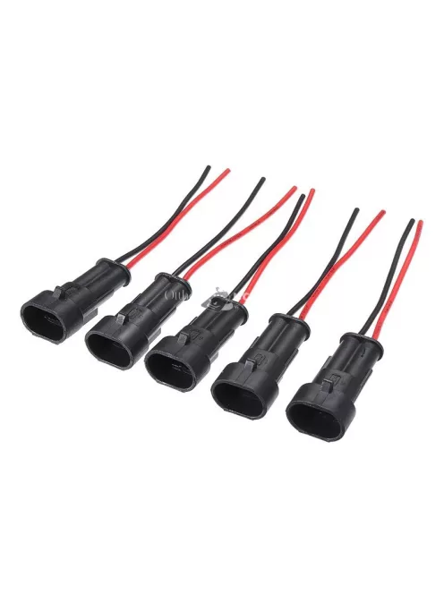 Vízálló elektromos csatlakozó készlet (5 pár) kültéri használatra