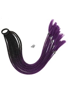   Fonott Hajgumi Fehér-Rózsaszín Színkombinációban, Hajformázó Kiegészítő