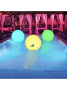 Világító strand labda távirányítóval - kültéri és medenceparti használatra
