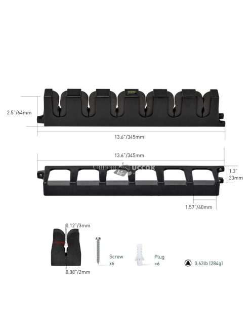 Fali Horgászbot Tartó Állvány - Praktikus Tároló Megoldás Horgászbotok Számára