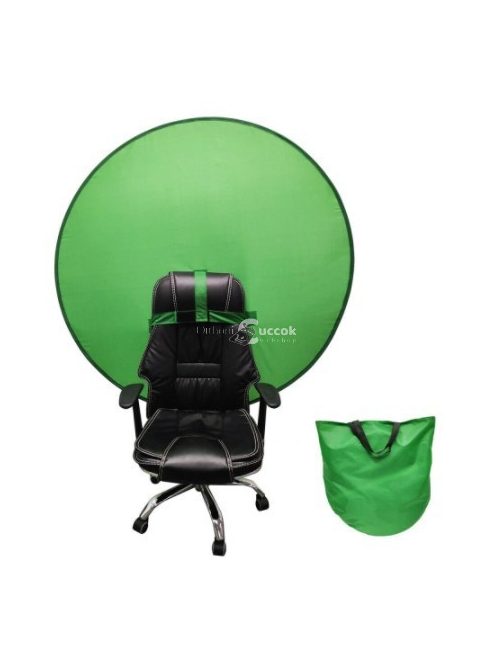 Zöld háttér fotózáshoz és videózáshoz, székekhez kompatibilis rendszer