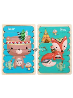   Kétoldalas hableányos kirakó gyerekeknek és felnőtteknek