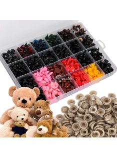 Kreatív kézműves kellék készlet (szemek és orrok)