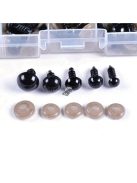 Műanyag szemek kreatív figurakészítéshez (100 db)