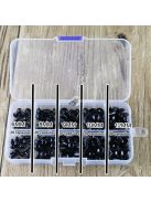 Műanyag szemek kreatív figurakészítéshez (100 db)