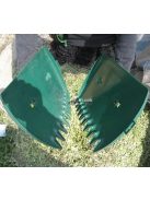 Kézi lomb- és avargyűjtő lapát kerti tisztításhoz és hulladékgyűjtéshez