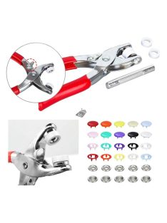   Patent Készlet (100 db) - Ruházati és Textilipari Rögzítőelemek Gyűjteménye