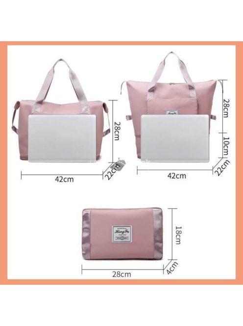 Összehajtható vízálló táska utazáshoz és szabadtéri tevékenységekhez