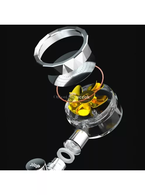 Wellnes Zuhanyrózsa - Víztakarékos Masszázsfunkcióval és Állítható Permettel