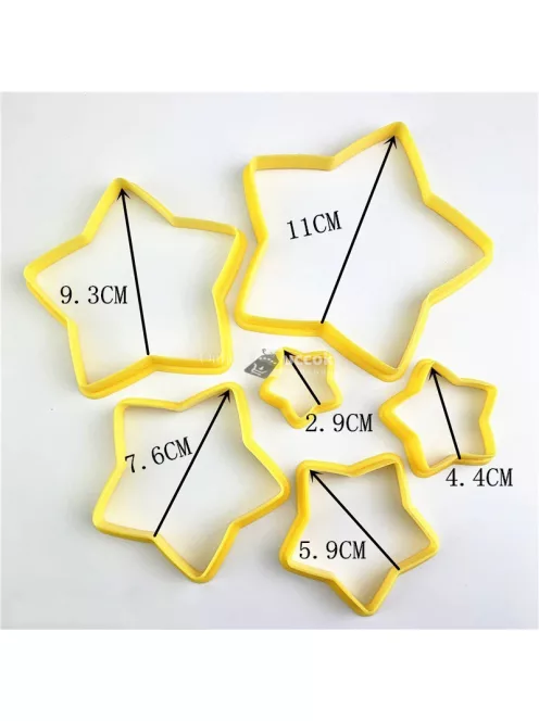 Karácsonyi Mézeskalács Fa Alakú Sütikiszúró Szett