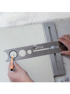   Barkács Vonalzó Sablon - Precíz Mérési Eszköz Kézműves Projektekhez