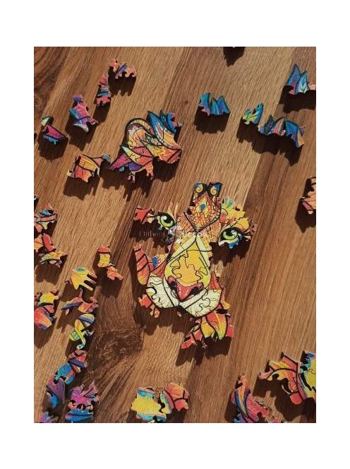 Fa Puzzle Játék (148 × 210 mm) - Kreatív Fejlesztő Készségfejlesztő