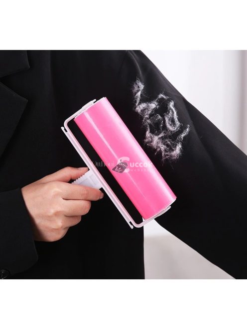 Lemosható szöszeltávolító henger kék - újrahasználható tisztító eszköz ruhákhoz és bútorokhoz