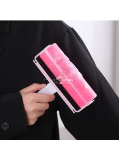   Lemosható szöszeltávolító henger kék - újrahasználható tisztító eszköz ruhákhoz és bútorokhoz