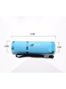 Mini zseblámpa, kompakt LED világítással és hordozható kialakítással kültéri használatra