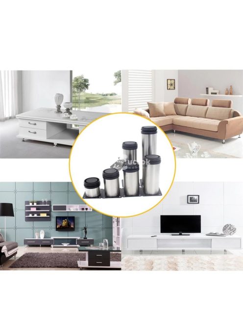 Univerzális Bútorláb Készlet - Állítható Magasságú, Tartós és Sokoldalú Bútor Kiegészítő