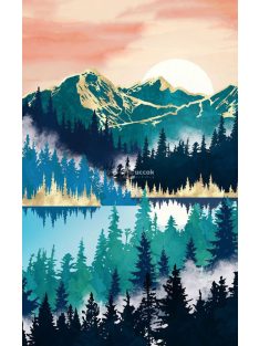   Gyémánt Kirakó Készlet - Szivárvány-vízesés Tájkép Kézműves Dekorációhoz