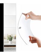 Öntapadós Tükör Matrica Készlet (30x30cm - 4db-os) - Dekoratív Fali Tükrök