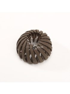   Hajdísz, kontyfogó hajdísz szürke színben, elegáns frizurákhoz