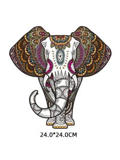   Ruhára vasalható matrica narancssárga tigris motívummal gyerekeknek és felnőtteknek