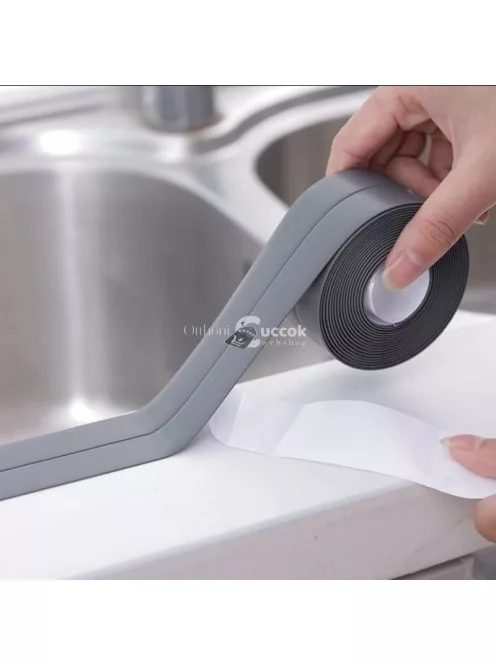 Öntapadós szigetelőszalag 3,2m, Szürke, Univerzális Javító és Tömítő Szalag