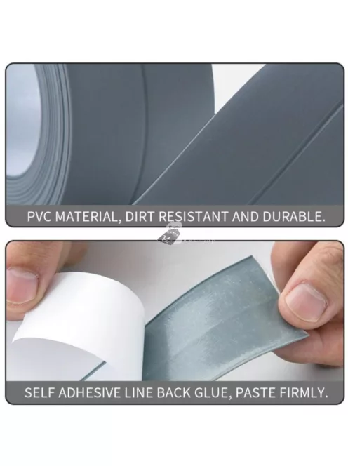 Öntapadós szigetelőszalag 3,2m, Szürke, Univerzális Javító és Tömítő Szalag