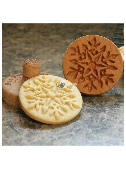 Fa kekszmintázó pálmafa alakú süteménydekoráló eszköz