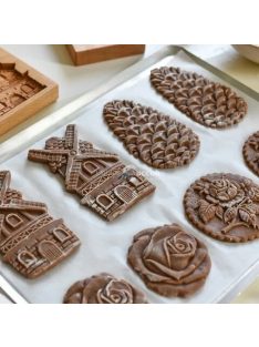 Kekszforma rózsa alakú sütéshez, konyhai eszköz