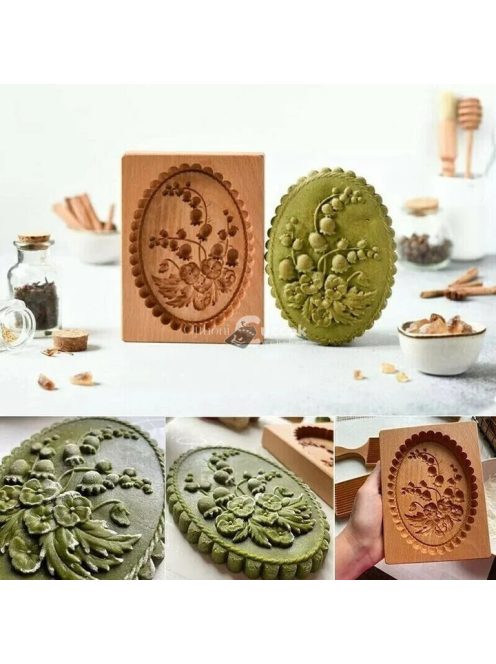 Kekszforma rózsa alakú sütéshez, konyhai eszköz