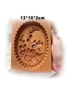 Kekszforma rózsa alakú sütéshez, konyhai eszköz