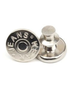   Farmergyorsgomb Készlet, 10db - Könnyen Felhelyezhető Farmergombok