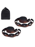 Függőágy heveder szett - Kényelmes és Biztonságos Rögzítés Kerti és Kalandtúrákhoz