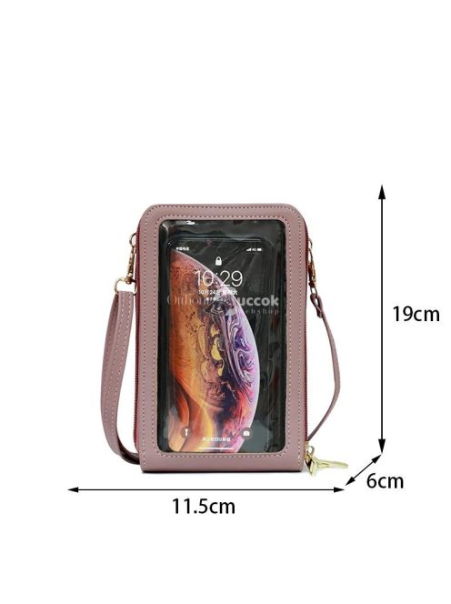 Női kis mobil táska, praktikus mindennapi használatra