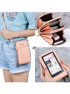 Női kis mobil táska, praktikus mindennapi használatra