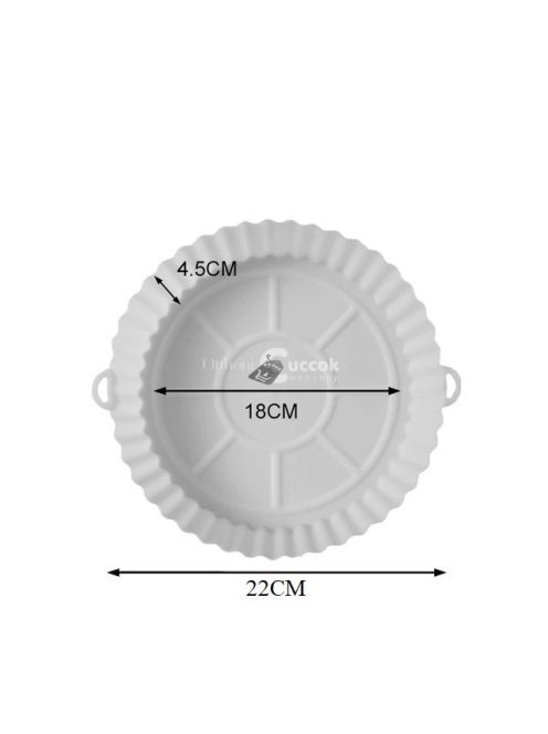 Szilikon sütőforma forrólevegős sütőhöz, tapadásmentes sütési kiegészítő