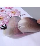 3D-s Piros Virág Falmatrica Dekorációs Célra