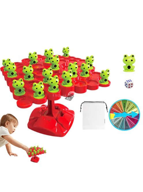 Békás ügyességi társasjáték - Szórakoztató családi játék gyermekeknek és felnőtteknek