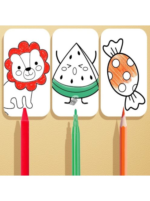 Színező tekercs - Kreatív rajzeszköz gyerekeknek és felnőtteknek