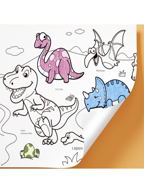 Színező tekercs - Kreatív rajzeszköz gyerekeknek és felnőtteknek