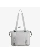 Szürke, vízálló, összehajtható és bővíthető hátizsák utazáshoz és mindennapi használatra