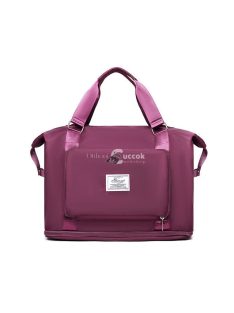   Szürke, vízálló, összehajtható és bővíthető hátizsák utazáshoz és mindennapi használatra