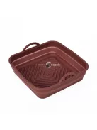 Összecsukható szilikon sütőforma forrólevegős sütőhöz, praktikus tároláshoz