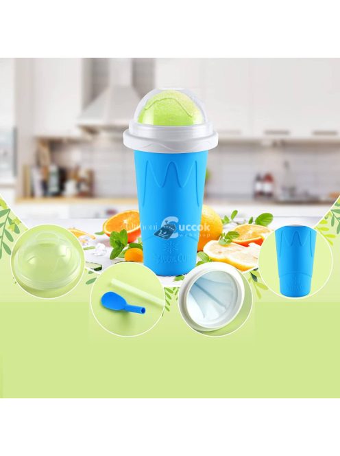 Jégkása készítő pohár 300 ml zöld - Gyors és egyszerű otthoni jégkása készítéshez